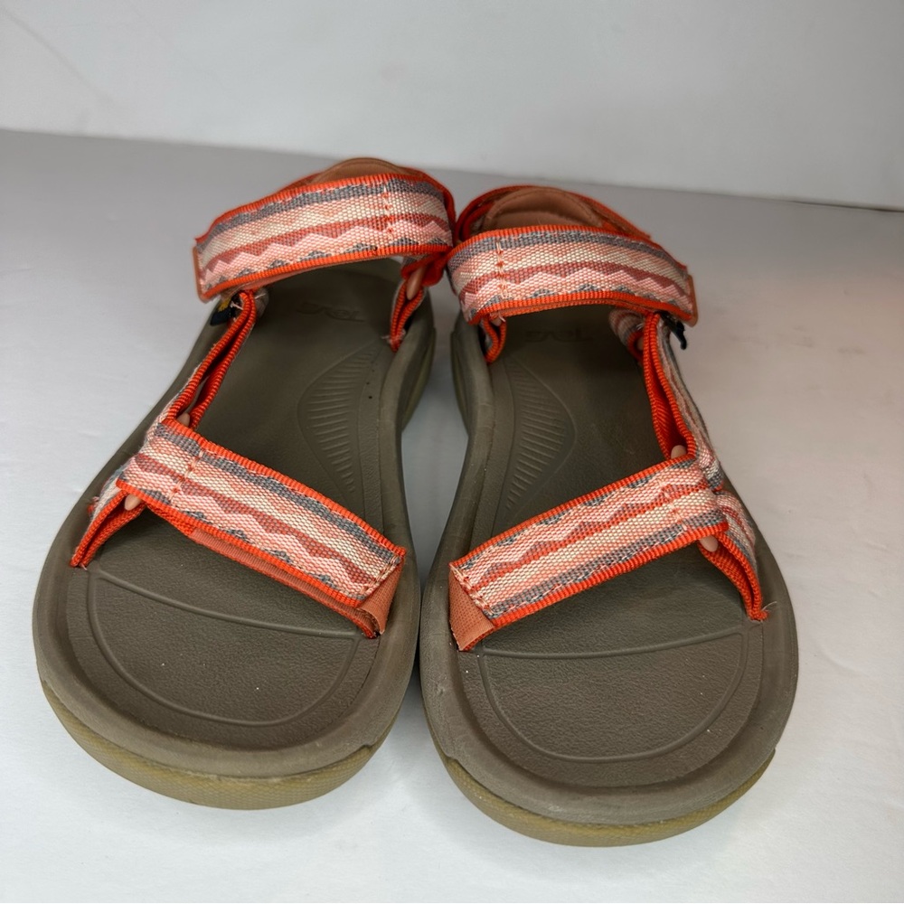 Teva Hurricane XLT2 Strap-On Sandals Orange/Pink Women Size 5 - Picture 4 of 10